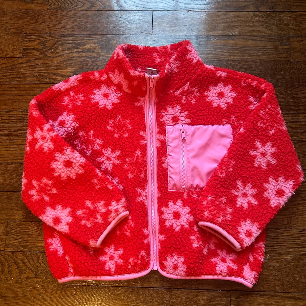 Girls fleece jacket 🌸